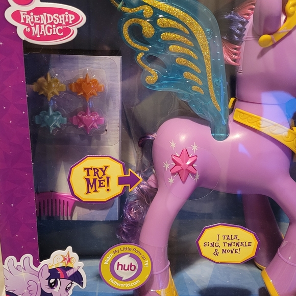 Animatronic! Sings, talks, lights up! HUGE pony! FREE SHIPPING! - Picture 4 of 15